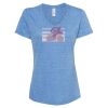 Women's Snow Heather Jersey V-Neck T-Shirt Thumbnail