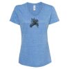 Women's Snow Heather Jersey V-Neck T-Shirt Thumbnail