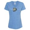 Women's Snow Heather Jersey V-Neck T-Shirt Thumbnail