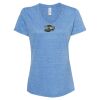 Women's Snow Heather Jersey V-Neck T-Shirt Thumbnail