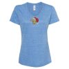 Women's Snow Heather Jersey V-Neck T-Shirt Thumbnail