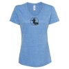 Women's Snow Heather Jersey V-Neck T-Shirt Thumbnail