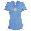 Women's Snow Heather Jersey V-Neck T-Shirt Thumbnail