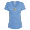 Women's Snow Heather Jersey V-Neck T-Shirt Thumbnail