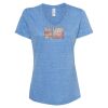 Women's Snow Heather Jersey V-Neck T-Shirt Thumbnail