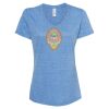 Women's Snow Heather Jersey V-Neck T-Shirt Thumbnail