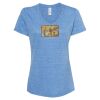 Women's Snow Heather Jersey V-Neck T-Shirt Thumbnail