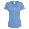 Women's Snow Heather Jersey V-Neck T-Shirt Thumbnail