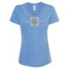 Women's Snow Heather Jersey V-Neck T-Shirt Thumbnail