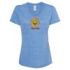 Women's Snow Heather Jersey V-Neck T-Shirt Thumbnail