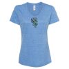 Women's Snow Heather Jersey V-Neck T-Shirt Thumbnail