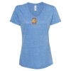 Women's Snow Heather Jersey V-Neck T-Shirt Thumbnail