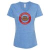 Women's Snow Heather Jersey V-Neck T-Shirt Thumbnail