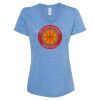 Women's Snow Heather Jersey V-Neck T-Shirt Thumbnail