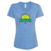 Women's Snow Heather Jersey V-Neck T-Shirt Thumbnail