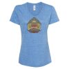 Women's Snow Heather Jersey V-Neck T-Shirt Thumbnail