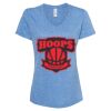 Women's Snow Heather Jersey V-Neck T-Shirt Thumbnail