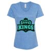 Women's Snow Heather Jersey V-Neck T-Shirt Thumbnail