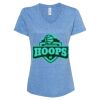 Women's Snow Heather Jersey V-Neck T-Shirt Thumbnail