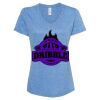 Women's Snow Heather Jersey V-Neck T-Shirt Thumbnail