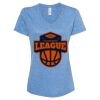 Women's Snow Heather Jersey V-Neck T-Shirt Thumbnail