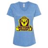 Women's Snow Heather Jersey V-Neck T-Shirt Thumbnail