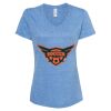 Women's Snow Heather Jersey V-Neck T-Shirt Thumbnail
