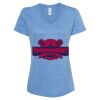 Women's Snow Heather Jersey V-Neck T-Shirt Thumbnail