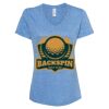 Women's Snow Heather Jersey V-Neck T-Shirt Thumbnail