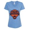 Women's Snow Heather Jersey V-Neck T-Shirt Thumbnail
