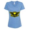 Women's Snow Heather Jersey V-Neck T-Shirt Thumbnail