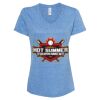 Women's Snow Heather Jersey V-Neck T-Shirt Thumbnail