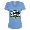 Women's Snow Heather Jersey V-Neck T-Shirt Thumbnail