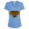 Women's Snow Heather Jersey V-Neck T-Shirt Thumbnail