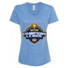 Women's Snow Heather Jersey V-Neck T-Shirt Thumbnail