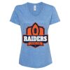 Women's Snow Heather Jersey V-Neck T-Shirt Thumbnail