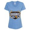 Women's Snow Heather Jersey V-Neck T-Shirt Thumbnail