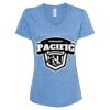 Women's Snow Heather Jersey V-Neck T-Shirt Thumbnail