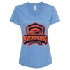 Women's Snow Heather Jersey V-Neck T-Shirt Thumbnail