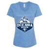 Women's Snow Heather Jersey V-Neck T-Shirt Thumbnail