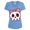Women's Snow Heather Jersey V-Neck T-Shirt Thumbnail