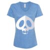 Women's Snow Heather Jersey V-Neck T-Shirt Thumbnail
