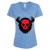Women's Snow Heather Jersey V-Neck T-Shirt Thumbnail