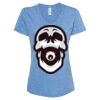 Women's Snow Heather Jersey V-Neck T-Shirt Thumbnail