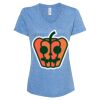 Women's Snow Heather Jersey V-Neck T-Shirt Thumbnail