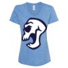 Women's Snow Heather Jersey V-Neck T-Shirt Thumbnail