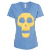 Women's Snow Heather Jersey V-Neck T-Shirt Thumbnail