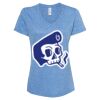 Women's Snow Heather Jersey V-Neck T-Shirt Thumbnail