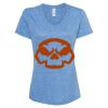 Women's Snow Heather Jersey V-Neck T-Shirt Thumbnail