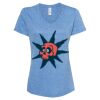 Women's Snow Heather Jersey V-Neck T-Shirt Thumbnail